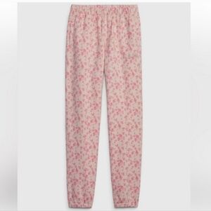 Loveshackfancy X Gap Pink Floral Jogger Pants